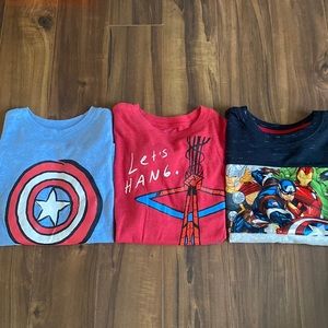 Boys Superhero Shirt Bundle